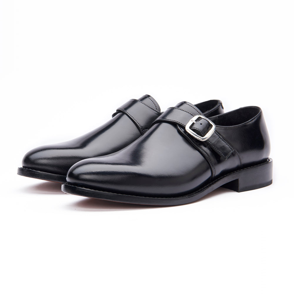 Monk Shoe - Black – Samuel Windsor